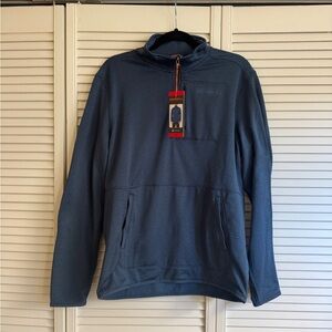 NWT Men's Blue Quarter Zip